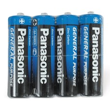 Батарейки PANASONIC AA R6 (316), комплект 4 шт., 1,5 В
