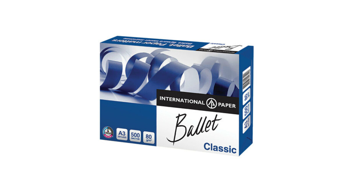 Бумага ballet classic а4. Бумага Ballet Classic 500 л. 80 г/м2 а4 153 %. Бумага офисная а3 Ballet Classic 80г/м2 500л.153% (класс b). Бумага для оргтехники Ballet Classic a4 80/500/Cie 153/ISO 96%. Бумага Ballet Classic (а3, марка b, 80 г/кв.м, 500 л).