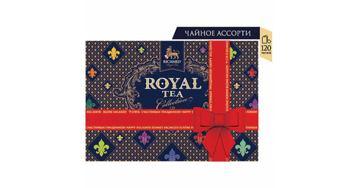 Richard royal tea collection 120. Набор чайный Richard Royal Tea collection ассорти, 120пак. Richard набор чая ассорти. Ричард Роял коллекшн 120 пакетиков. Чай Richard 120пак Royal Tea collection сашет ассорти.