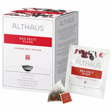 Чай ALTHAUS "Red Fruit Flash", ГЕРМАНИЯ, фруктовый, 15 пирамидок по 2,75 г, TALTHL-P00010