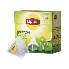 Чай LIPTON (Липтон) "Green Lemon Melissa", зеленый, 20 пирамидок по 2 г, 21187930