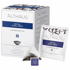 Чай ALTHAUS "Royal Earl Grey", ГЕРМАНИЯ, черный, 15 пирамидок по 2,75 г, TALTHL-P00004