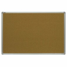 Доска пробковая 120x180 см, алюминиевая рамка, OFFICE, "2х3" (Польша), TCA1218