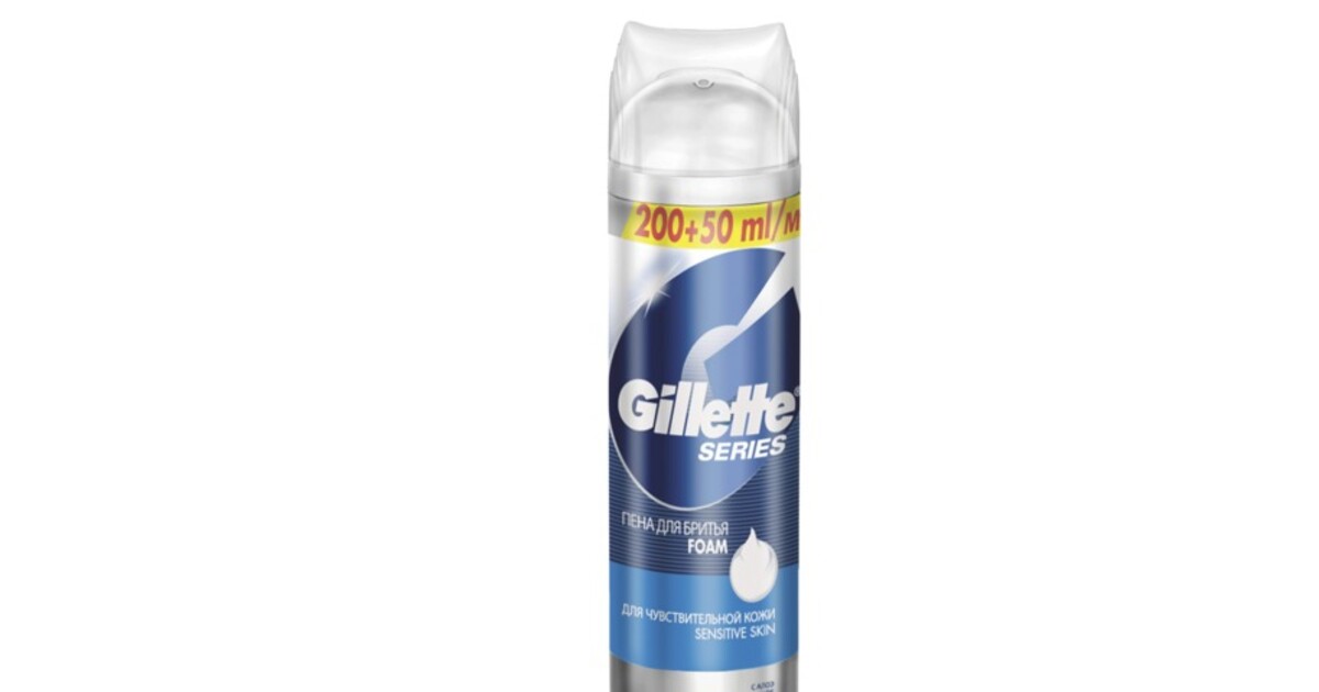 Пена для бритья gillette series очищение и прохлада