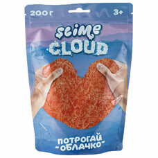 Слайм (лизун) "Cloud Slime. Рассветные облака", с ароматом персика, 200 г, ВОЛШЕБНЫЙ МИР, S130-31