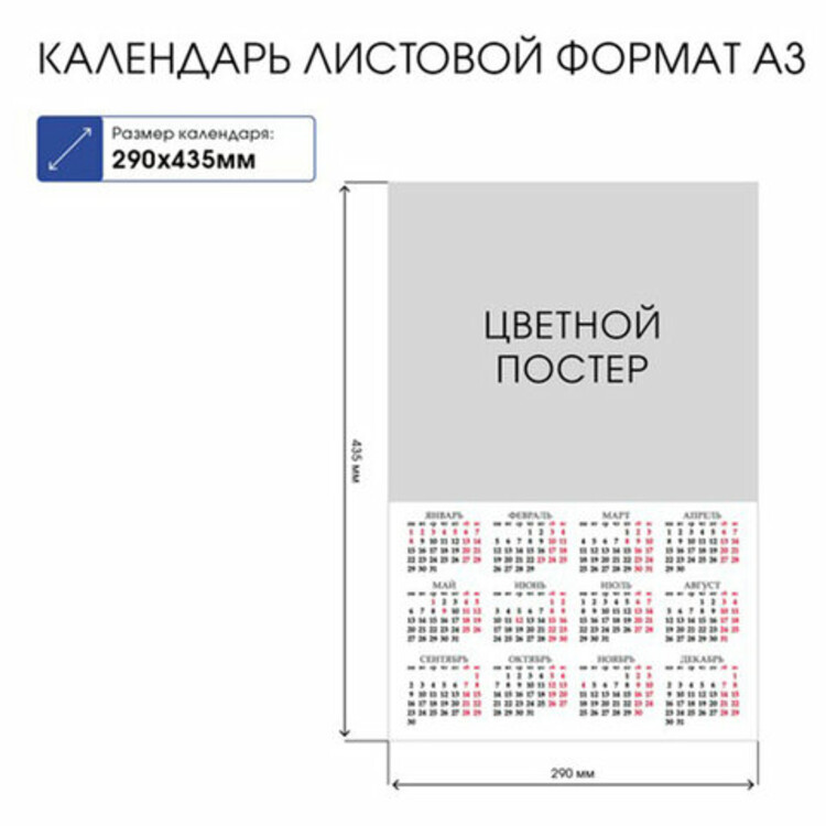 Размеры и форматы стандартных рамок