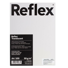 Калька REFLEX А4, 90 г/м, 100 листов,  белая, R17119