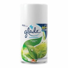 Картридж аэрозольный 269 мл, GLADE (Глейд) "Свежесть утра", диспенсеры 602179, 602180, 602181, 601182