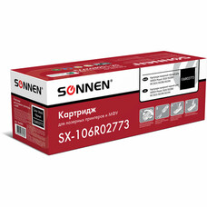 Картридж лазерный SONNEN (SX-106R02773) для XEROX Phaser 3020/3020BI/WC3025/3025BI/3025NI, ресурс 1500 стр., 364085