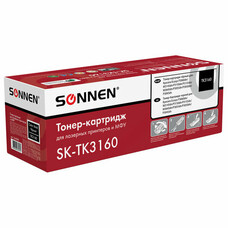 Тонер-картридж лазерный SONNEN (SK-TK3160) для KYOCERA ECOSYS P3045dn/P3050dn/P3060dn/M3145dn, ресурс 12500 стр., 364080