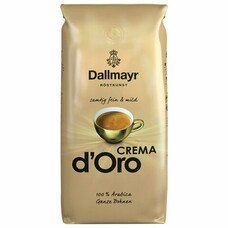 Кофе в зернах DALLMAYR (Даллмайер) "Crema d`Oro", арабика 100%, 1000 г, вакуумная упаковка, 527000000