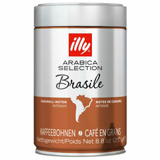Кофе в зернах ILLY "Brasil" ИТАЛИЯ, 250 г, жестяная банка, 7006