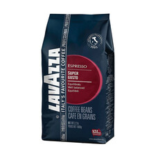 Кофе в зернах LAVAZZA (Лавацца) "Super Gusto UTZ", натуральный, 1000 г, вакуумная упаковка, 4517