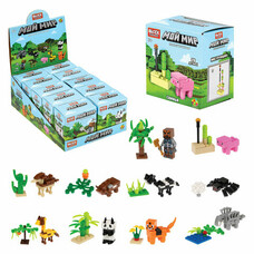 Конструктор пластиковый "Blockformers. МОЙ МИР", АССОРТИ, 10 видов, дисплей, 1TOY, Т23996