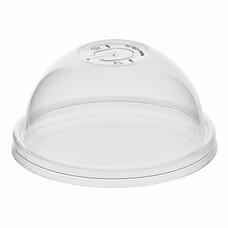 Крышка купольная для стакана Bubble Cup прозрачная ПП, ВЗЛП, ШК6183, 3006П