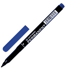 Маркер перманентный (нестираемый) CENTROPEN, трехгранный, круглый наконечник, 1 мм, синий, 2536/1C