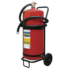 Огнетушитель порошковый ОП-50, передвижной, АВСЕ (твердый, жидкий, газообразные вещества, элементы установки), МИГ, 111-55
