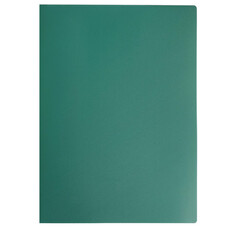 Папка на 2 кольцах STAFF, 40 мм, зеленая, до 250 листов, 0,5 мм, 225723