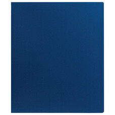 Папка на 2 кольцах STAFF, 40 мм, синяя, до 250 листов, 0,5 мм, 225720
