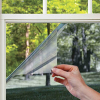 Пленка-штора солнцезащитная для окон, зеркальная, 60х300 см, PSZ603