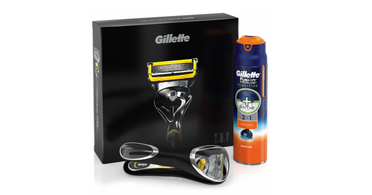 Gillette гель для бритья 175 мл fusion proglide прозрачный тюбик