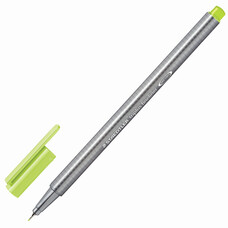 Ручка капиллярная STAEDTLER "Triplus Fineliner", трехгранная, толщина письма 0,3 мм, лаймовая, 334-53