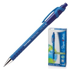 Ручка шариковая автоматическая PAPER MATE "Flexgrip Ultra RT", soft-touch, узел 1,2 мм, линия 1 мм, синяя, S0190433