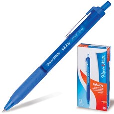 Ручка шариковая автоматическая PAPER MATE "Inkjoy 300 RT", узел 1,2 мм, линия 1 мм, синяя, S0959920