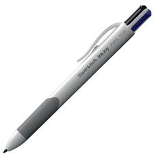 Ручка шариковая автоматическая PAPER MATE "Inkjoy Quatro", 4-цветная, узел 1,3 мм, линия 1 мм, синий, черный, красный, зеленый, S0977260