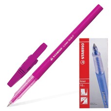 Ручка шариковая STABILO "Liner", корпус розовый, узел 0,7 мм, линия 0,3 мм, розовая, 808/56