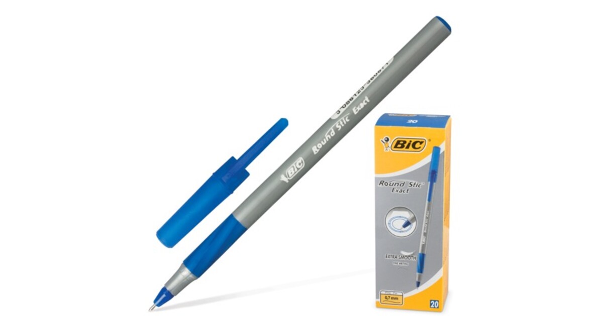 Ручки round stic. Ручка шариковая BIC Round Stic exact синяя, 8 шт. Round Stick ручка BIC. BIC набор шариковых ручек Round Stic click, 1 мм. Шариковая ручка BIC синяя 20 ш.