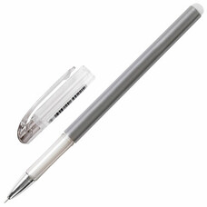 Ручка стираемая гелевая STAFF "College", ЧЕРНАЯ, узел 0,5 мм, линия письма 0,38 мм, 143665