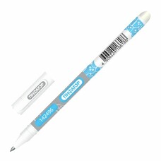 Ручка "Пиши-стирай" гелевая ПИФАГОР, корпус двухцветный, узел 0,7 мм, линия 0,5 мм, синяя, 99
