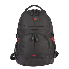 Рюкзак B-PACK "S-06" (БИ-ПАК) универсальный, уплотненная спинка, облегченный, черный, 46х32х15 см, 226953