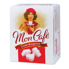 Сахар-рафинад "Мон Кафе", 0,5 кг, фигурный, картонная упаковка