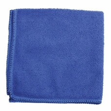 Салфетка универсальная из микрофибры ЛЮБАША "Эконом", 30х30 см, цвет синий, 603949