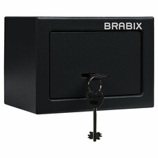 Сейф офисный (мебельный) BRABIX "SF-140KL", 140х195х140 мм, ключевой замок, 291140, S103BR210114