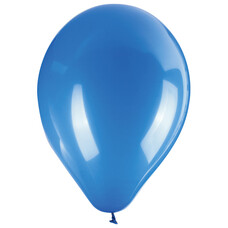 Шары воздушные ZIPPY (ЗИППИ) 10" (25 см), комплект 50 шт., синие, в пакете, 104177