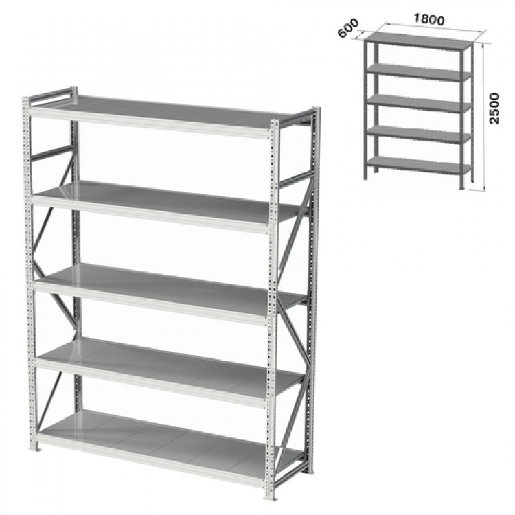 Стеллаж грузовой металлический