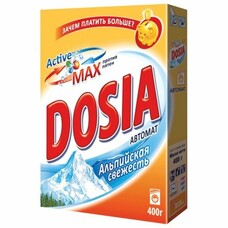 Стиральный порошок-автомат 400 г, DOSIA (Дося) "Альпийская свежесть", 280454