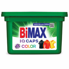 Средство для стирки в капсулах 12 шт. BIMAX "Color"