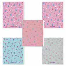 Тетрадь А5 48 л. АЛЬТ клетка, Soft Touch, фольга, ЗЕФИРНОЕ НАСТРОЕНИЕ, 7-48-569