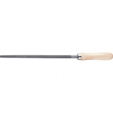 Напильник, 150 мм, круглый, деревянная ручка СибрТех [16123]