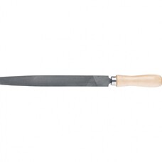 Напильник, 150 мм, плоский, деревянная ручка СибрТех [16223]