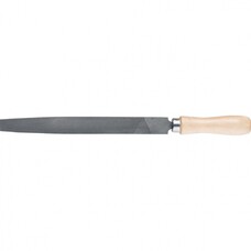 Напильник, 250 мм, плоский, деревянная ручка СибрТех [16229]
