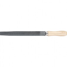 Напильник, 200 мм, полукруглый, деревянная ручка СибрТех [16326]