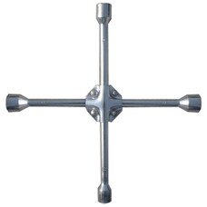 Ключ-крест баллонный, 17 х 19 х 21 мм, квадрат 1/2", усиленный, толщ. 16 мм Matrix [14245]