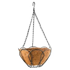 Подвесное кашпо, 30 см, с кокосовой корзиной// Palisad [69002]