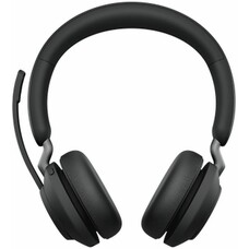 Гарнитура JABRA Evolve2 65 Link380a MS, для компьютера, накладные, bluetooth, черный [26599-999-999]