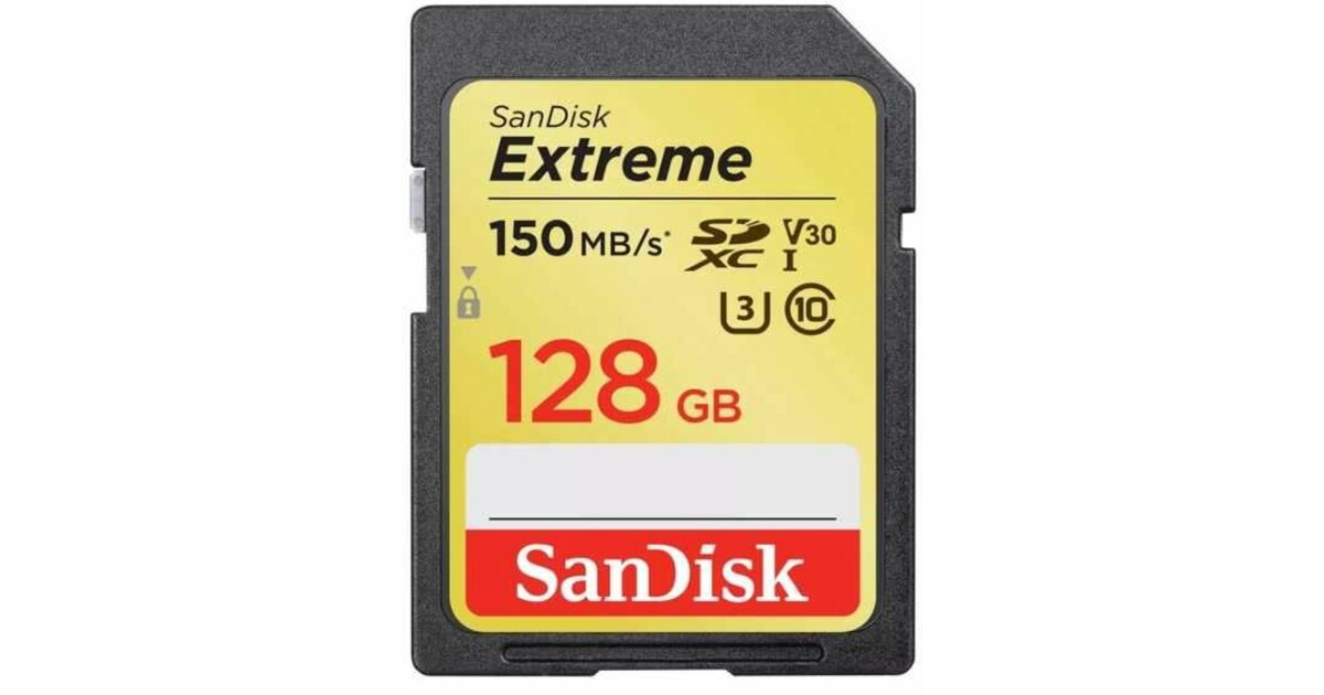 Sandisk extreme 128gb карта памяти формата microsdxc uhs i u3 v30